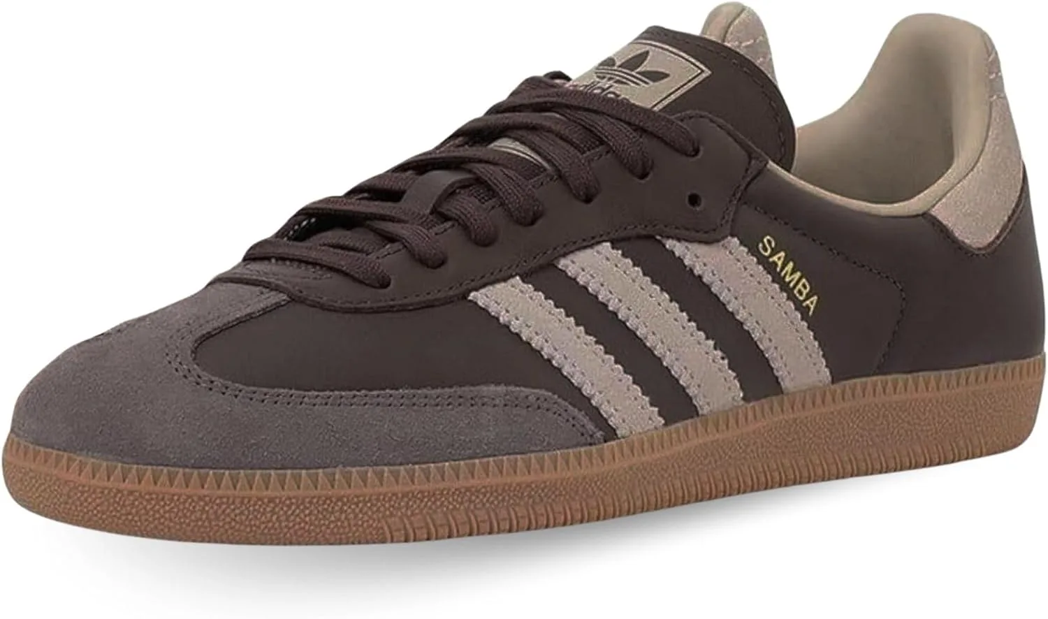 Мужские кроссовки Adidas Samba OG, коричневый/бежевый