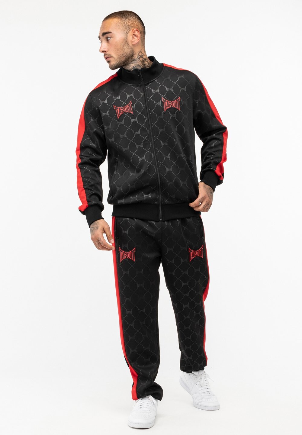 

Спортивный костюм NORMALE PASSFORM PUNKASS SET Tapout, цвет black red