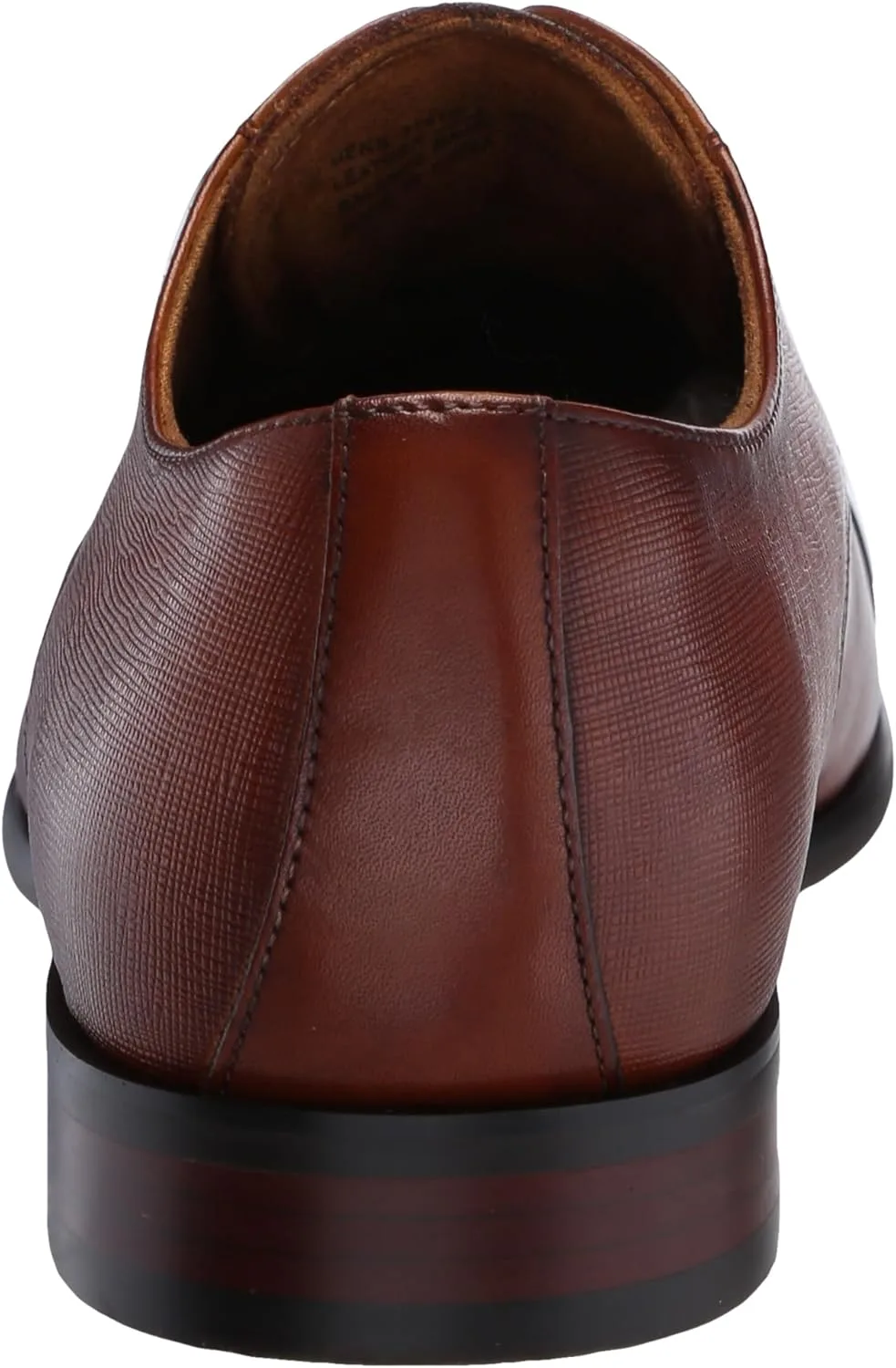 Мужские оксфордские туфли Florsheim с перфорацией на мыске в виде мышиного ангела, коньячный — фото 3