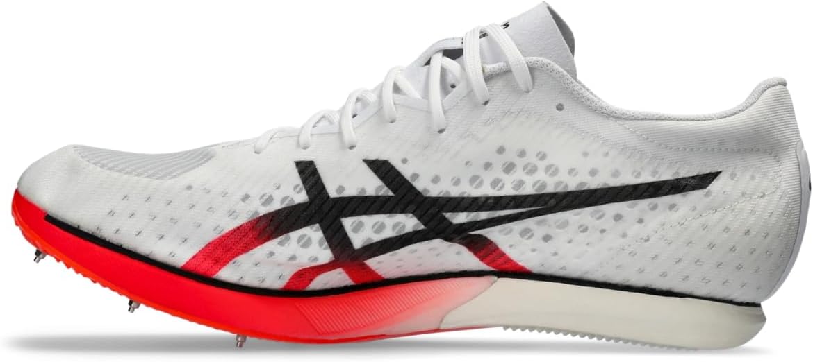 Кроссовки для легкой атлетики ASICS Unisex METASPEED MD, белый/черный — фото 4