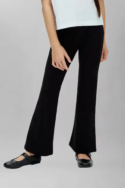 Леггинсы с расширенными штанинами Calvin Klein Jeans, черный