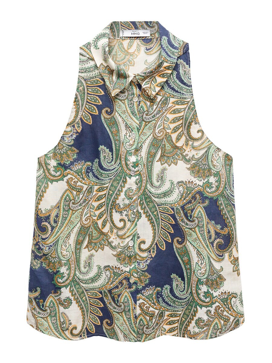 

Блуза MANGO Blouse, разноцветный