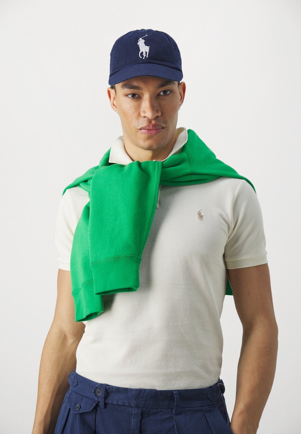 Поло Short Sleeve Polo Ralph Lauren, цвет parchment cream — фото 4