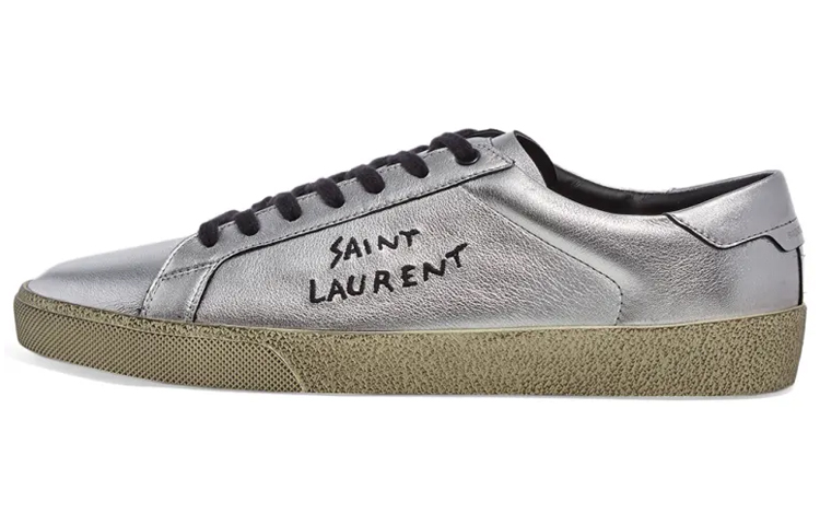 

SAINT LAURENT Court Classic SL/06 Silver