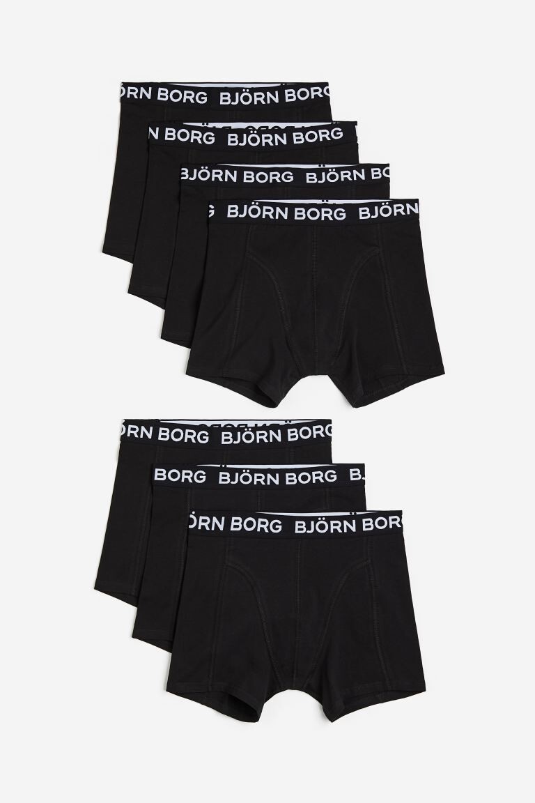 

Хлопковые боксеры стрейч 7р Björn Borg, черный