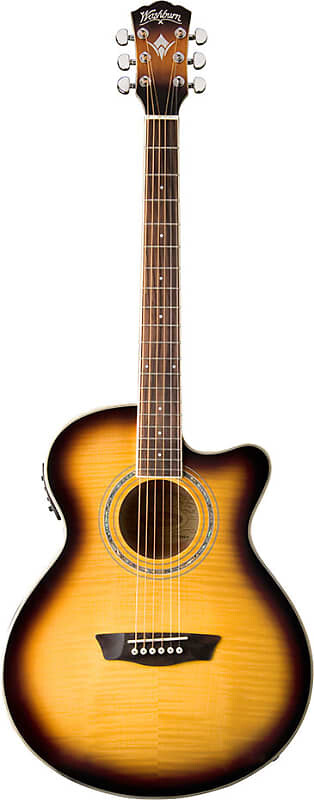 

Акустическая гитара Washburn Festival EA15 Tobacco Burst