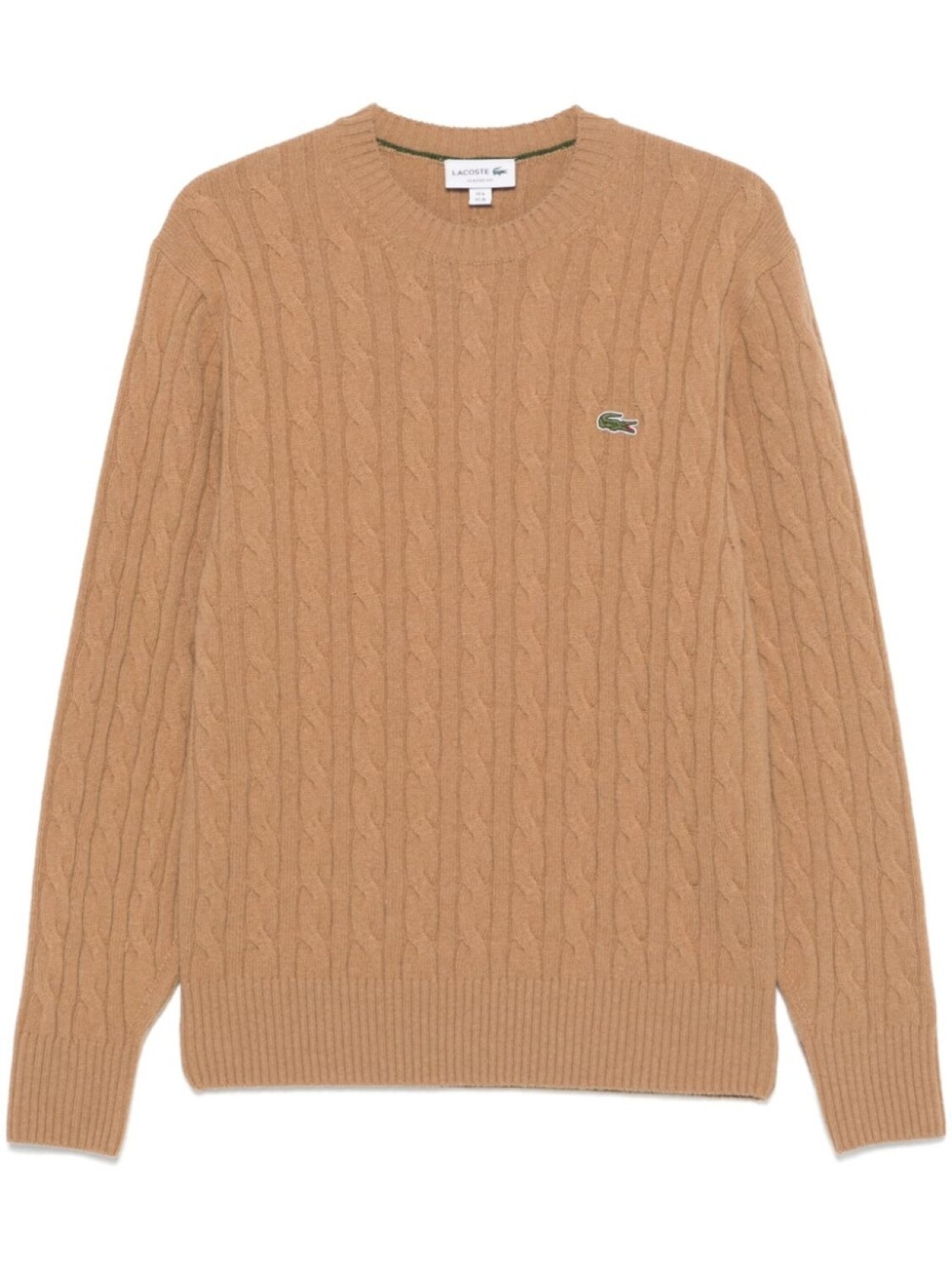 

Свитер фактурной вязки Lacoste, нейтральный цвет