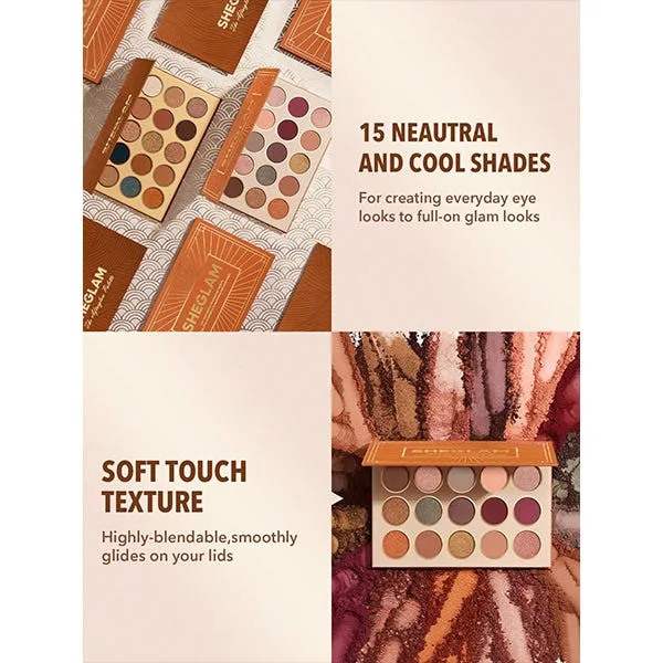 Тени для век SHEGLAM Afterglow Paleta 1 шт — фото 3