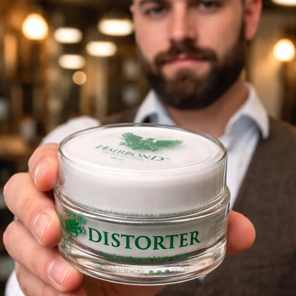 Профессиональная глина для укладки волос «Distorter» от Hairbond Hb Hairbond United Kingdom — фото 4