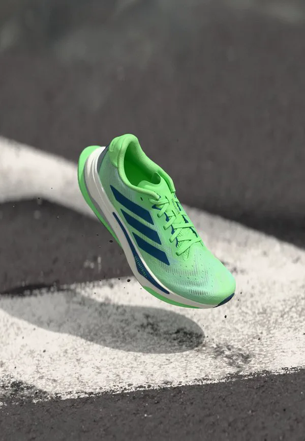 Кроссовки для бега по шоссе supernova prima 2 Adidas Performance, Lime Burst/Dusky Petrol/Semi Flash Aqua