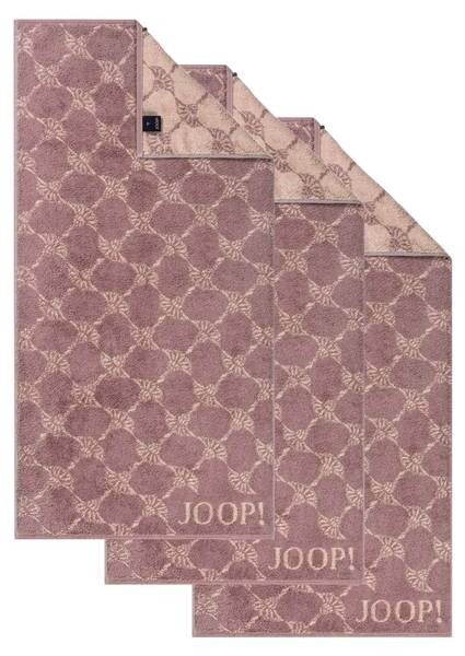 

Полотенце для рук Joop! Classic / Infinity 3er Pack, 100x10x50 см цвет rosa cornflower