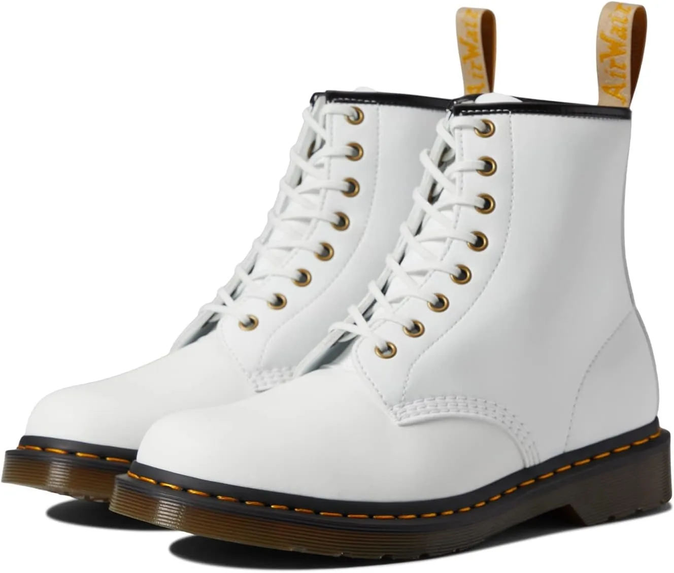 Ботинки Dr. Martens Unisex Adult Vegan 1460 Classic, белый