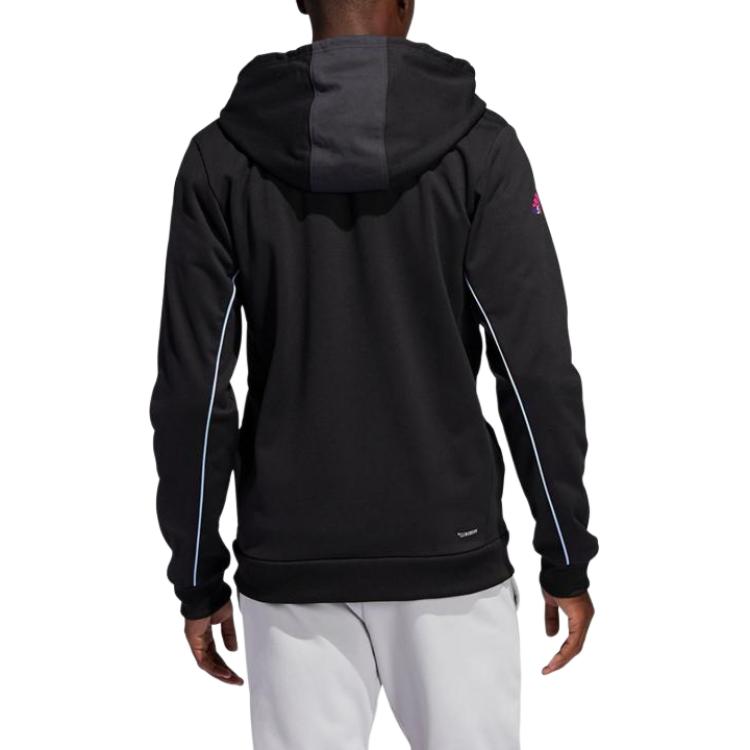 Adidas Куртка зимняя мужская Harden HRDN FZ, Black — фото 4