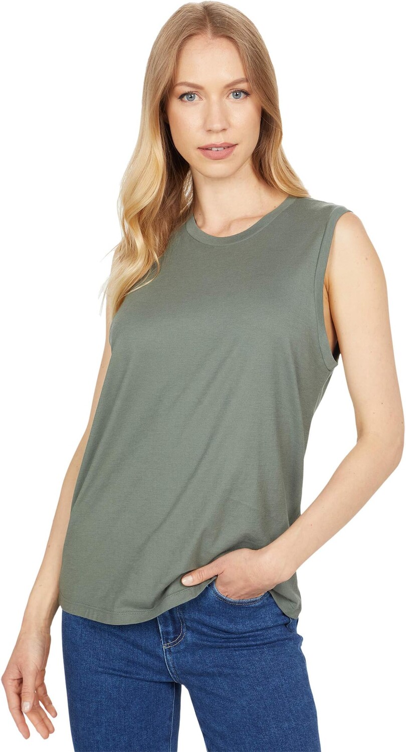 

Топ AG Jeans Jagger Muscle Tank, цвет Hunter Sage