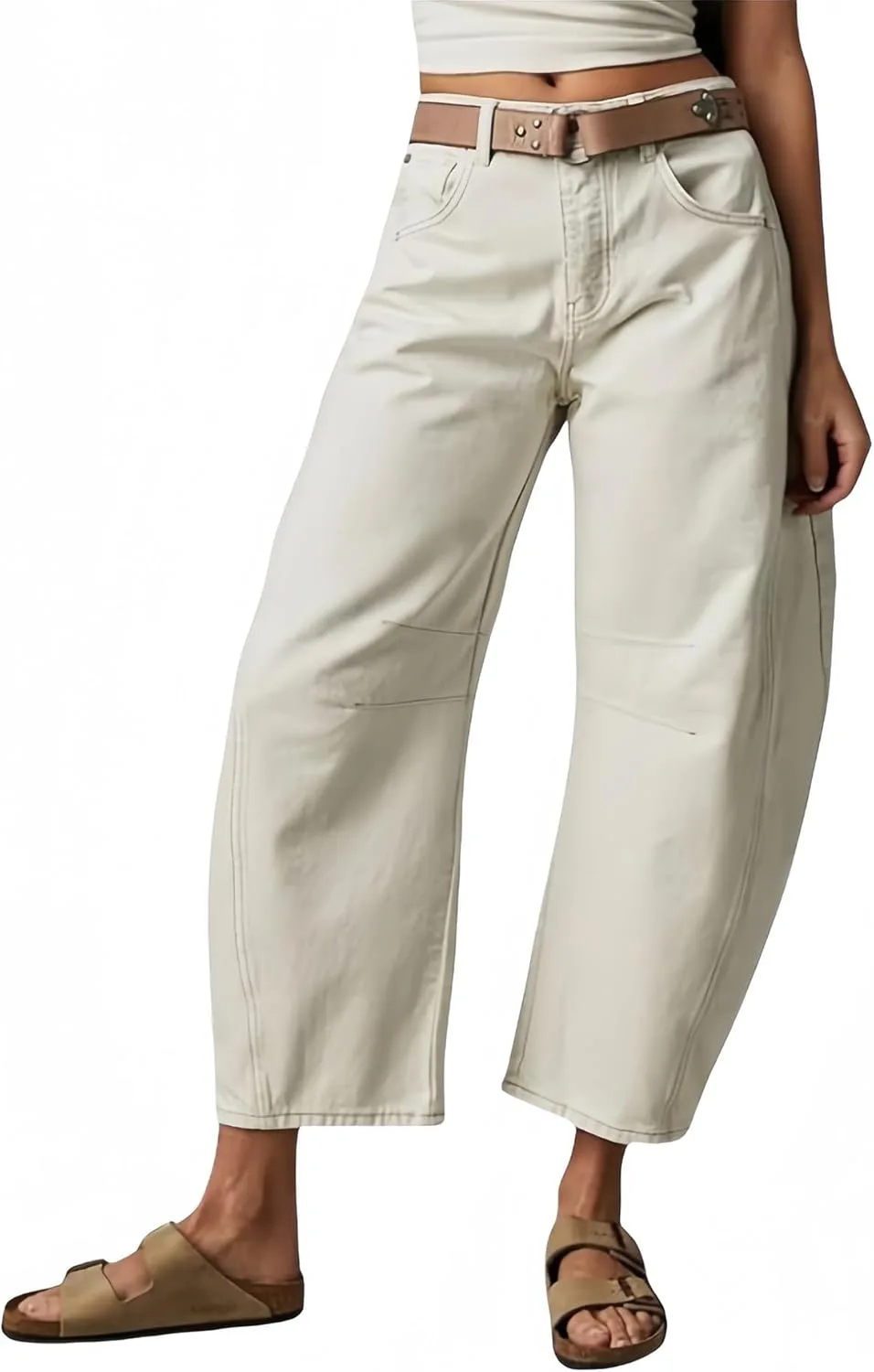 

Джинсы Leopard Barrel с принтом Cheetah, Mid Rise