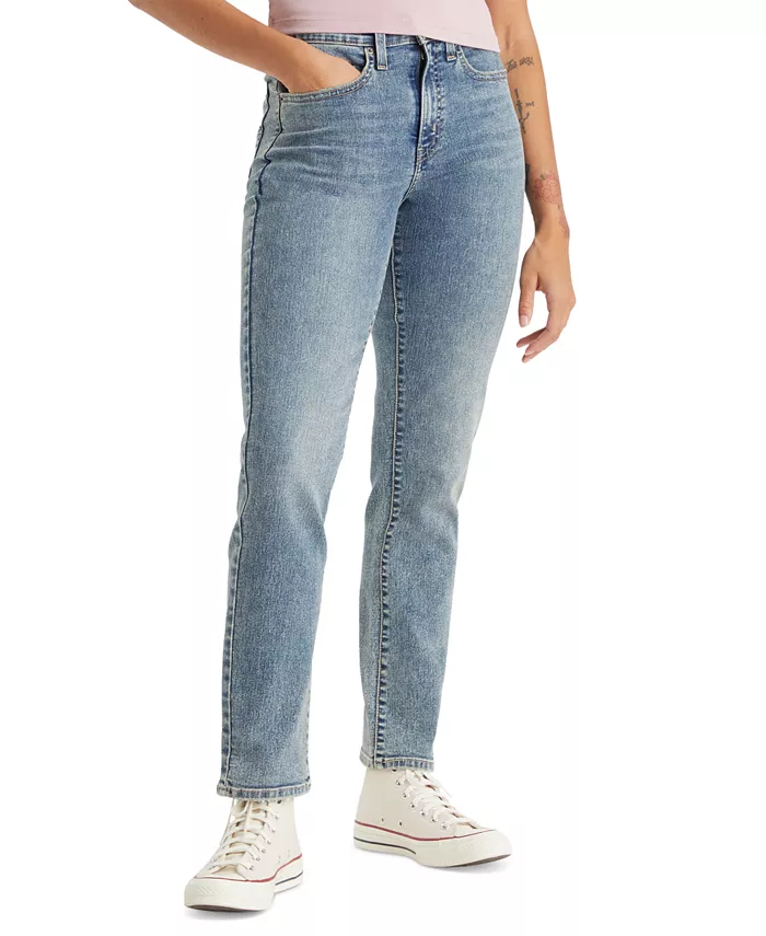 

Женские джинсы 724 с прямыми штанинами Levi's, синий