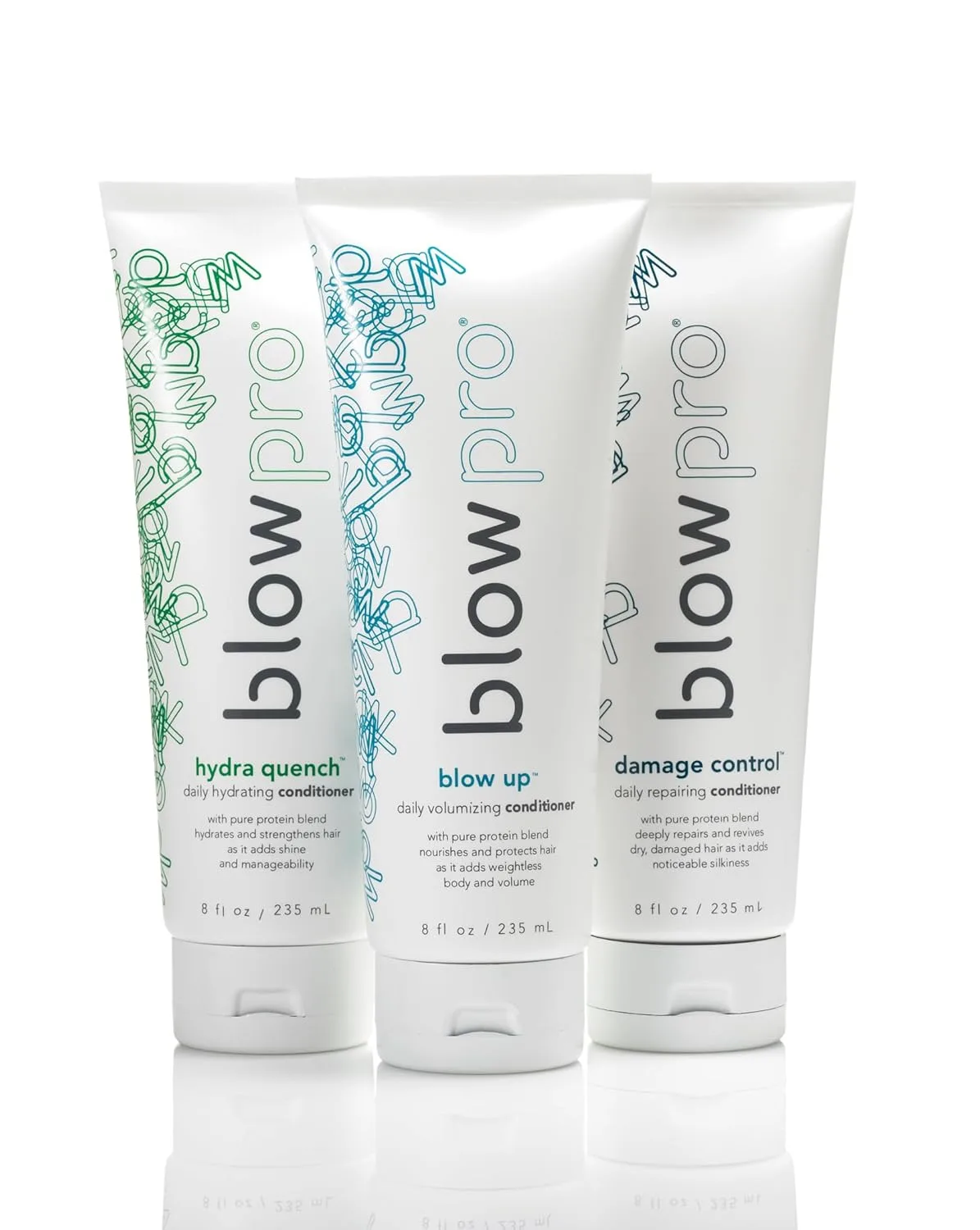 blowpro Blow Up Daily Volumizing Conditioner 8oz, легкая формула, кондиционирует, питает и защищает волосы, с аминокислотами шелка, для всех типов волос 237 мл (.) — фото 2