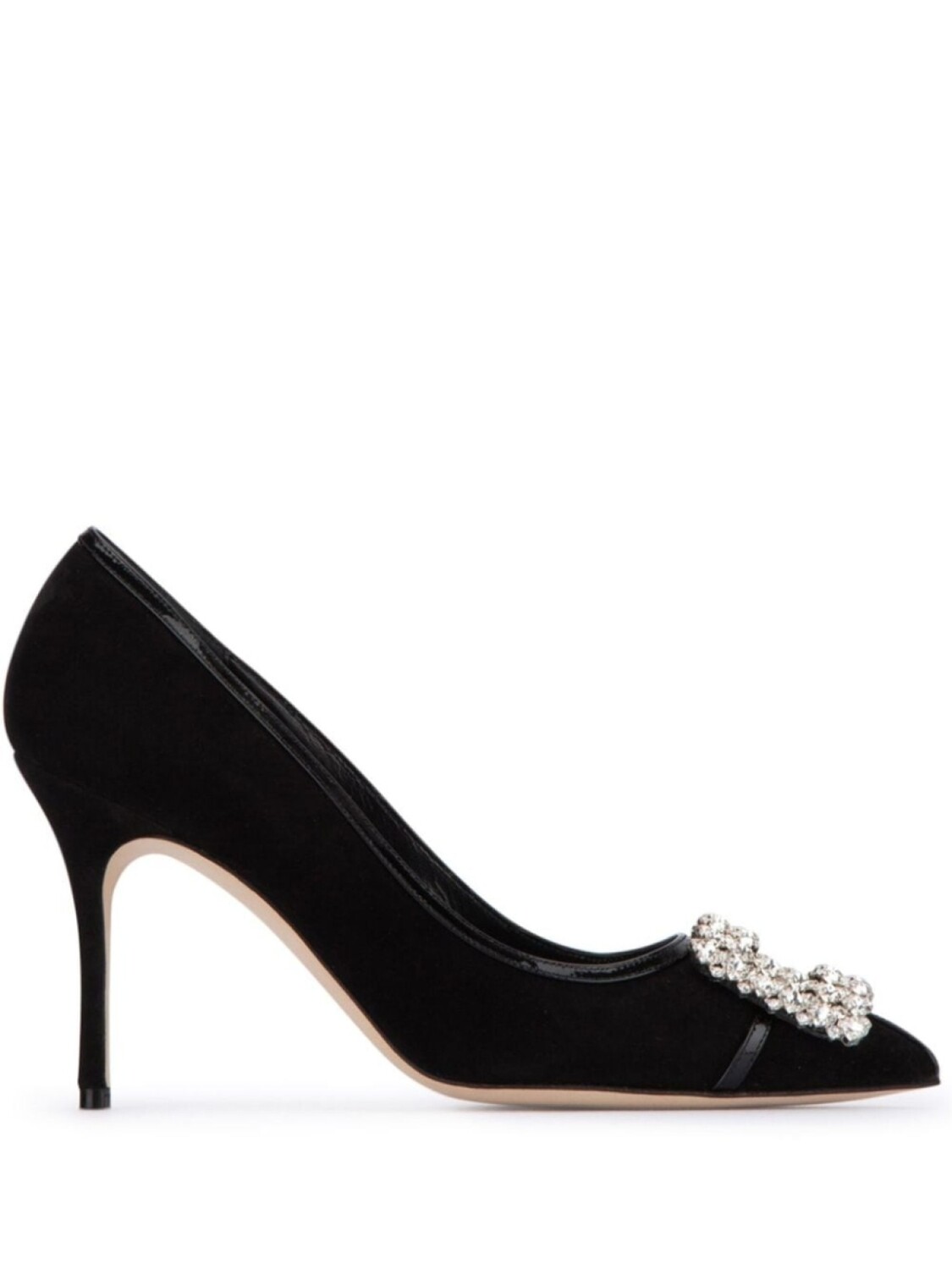

Manolo Blahnik туфли кожаные 90 мм, черный