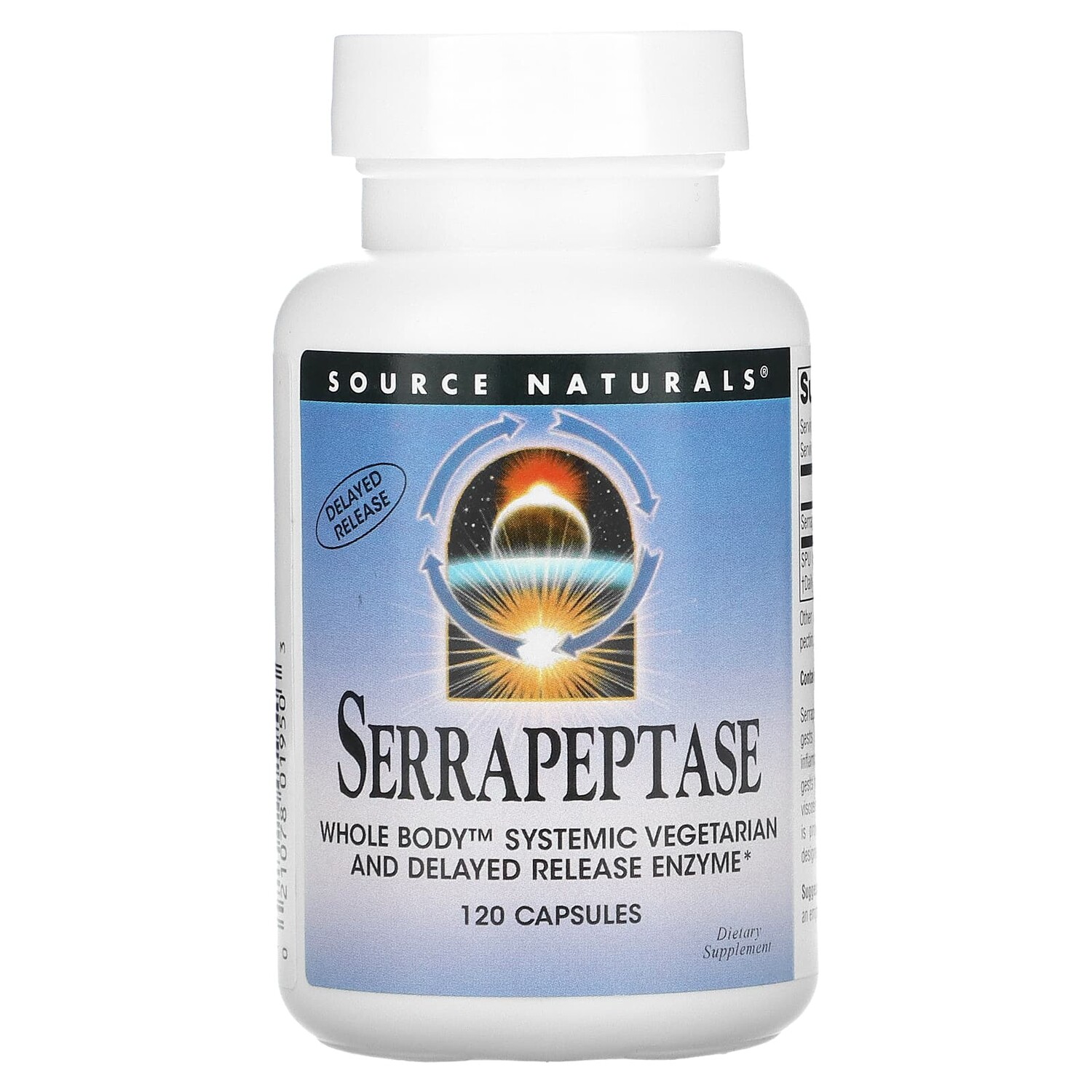 

Source Naturals Серрапептазы 120 капсул