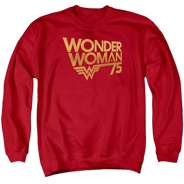 

Толстовка Wonder Woman 75th Anniversary с золотым логотипом Licensed Character