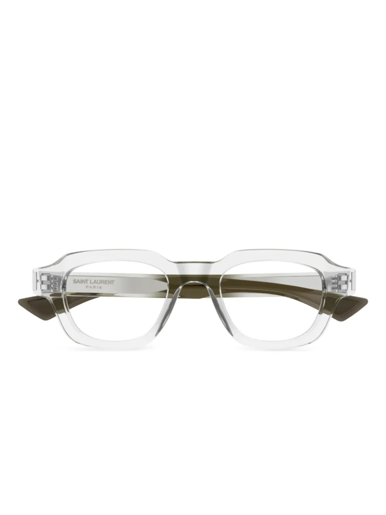 

Saint Laurent Eyewear очки в квадратной оправе, белый