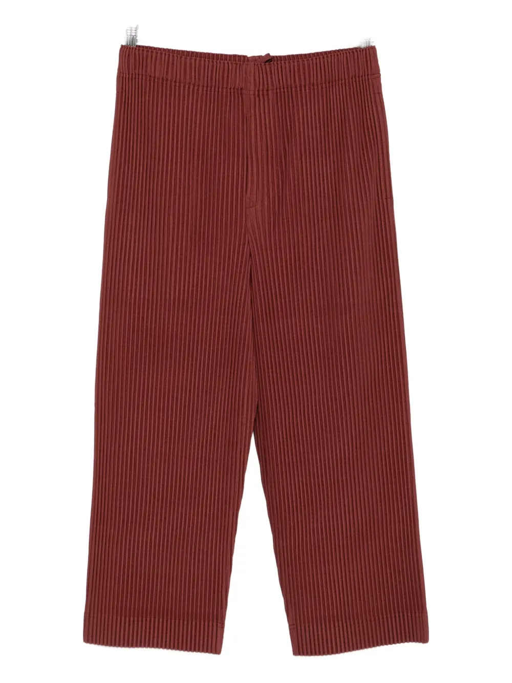

Укороченные брюки со складками Homme Plissé Issey Miyake, коричневый