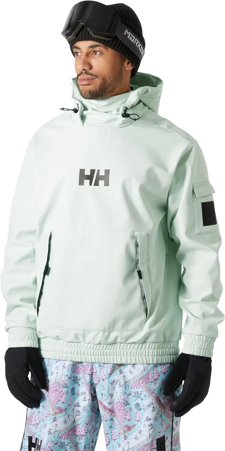 Helly Hansen Толстовка Helly-Hansen Ullr D Ridable Hoodie унисекс, спортивная толстовка, легкая, дышащая, одежда для активного отдыха, 403 Seafoam — фото 2