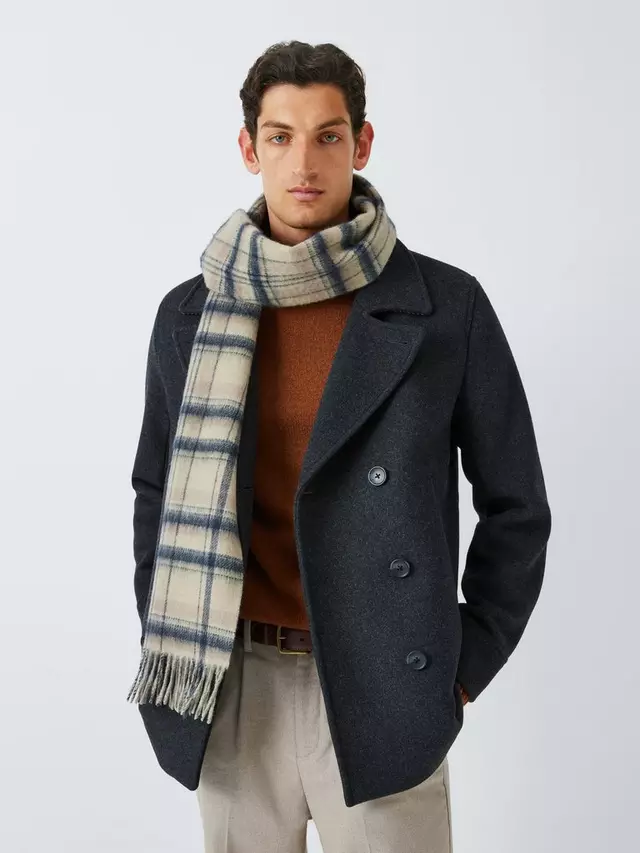 

Шарф John Lewis Double Faced Check Lambswool