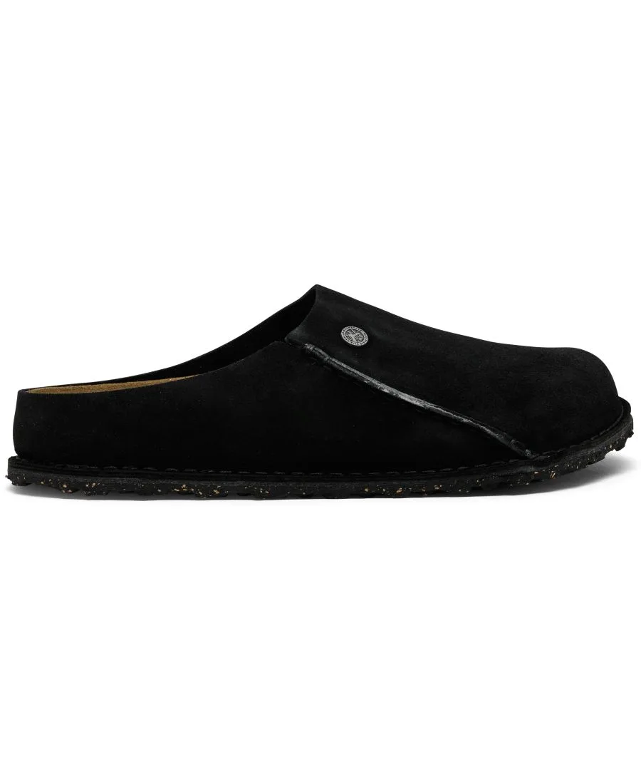 Мужские сабо Zermatt Premium из замшевой кожи от Finish Line Birkenstock, черный, серебро — фото 2