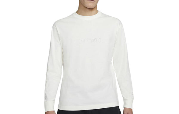 Футболка Air Jordan Why Not Casual Printing Sports Long Sleeves White, белый — фото 2