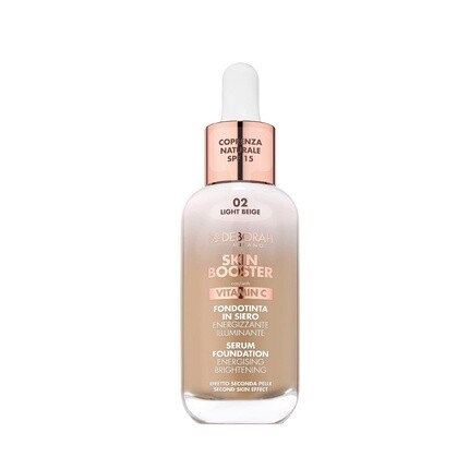 

Deborah Milano Skin Booster Foundation Serum SPF 15 Светло-бежевый с натуральным эффектом витамина С 30 мл