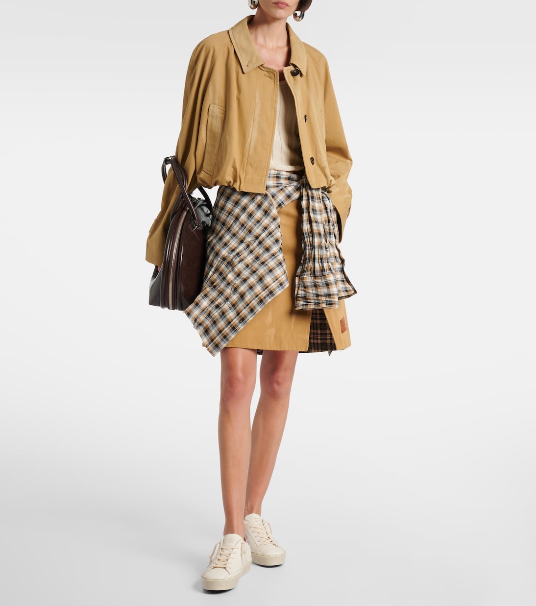 Hi Star замшевые кроссовки Golden Goose, White/Lilla/Lilac — фото 3