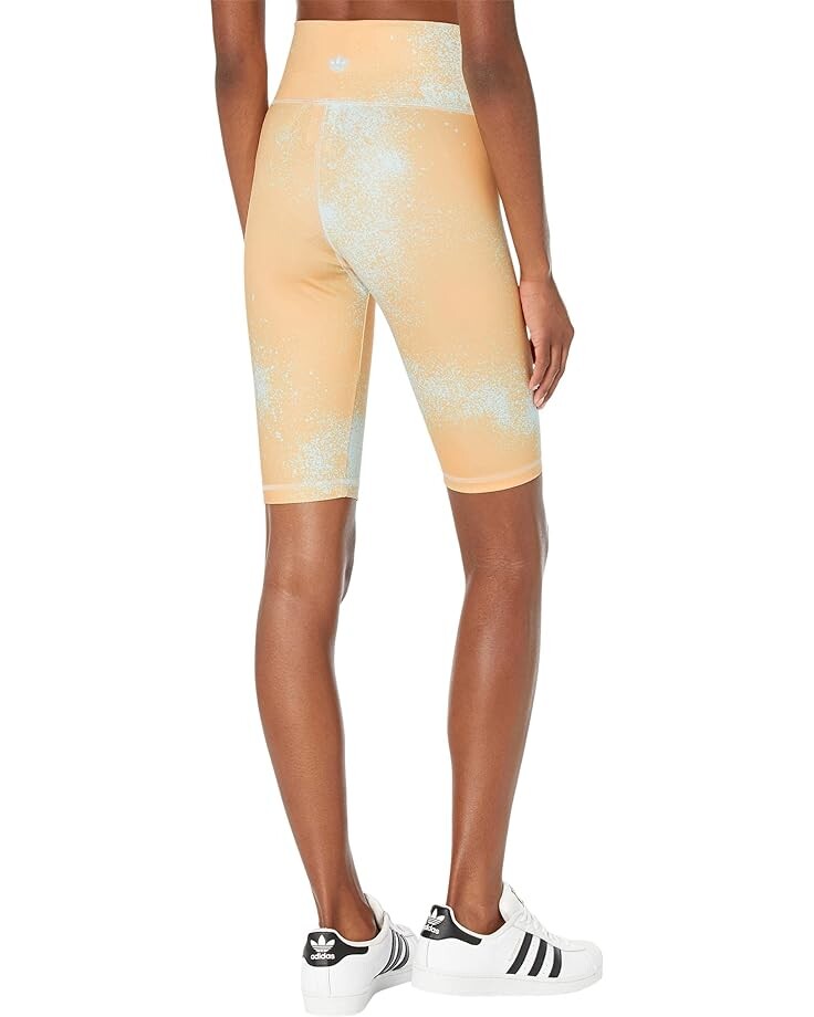 

Шорты Adidas adiColor Beach Vibes Short Tights, цвет Almost Blue/Hazy Orange