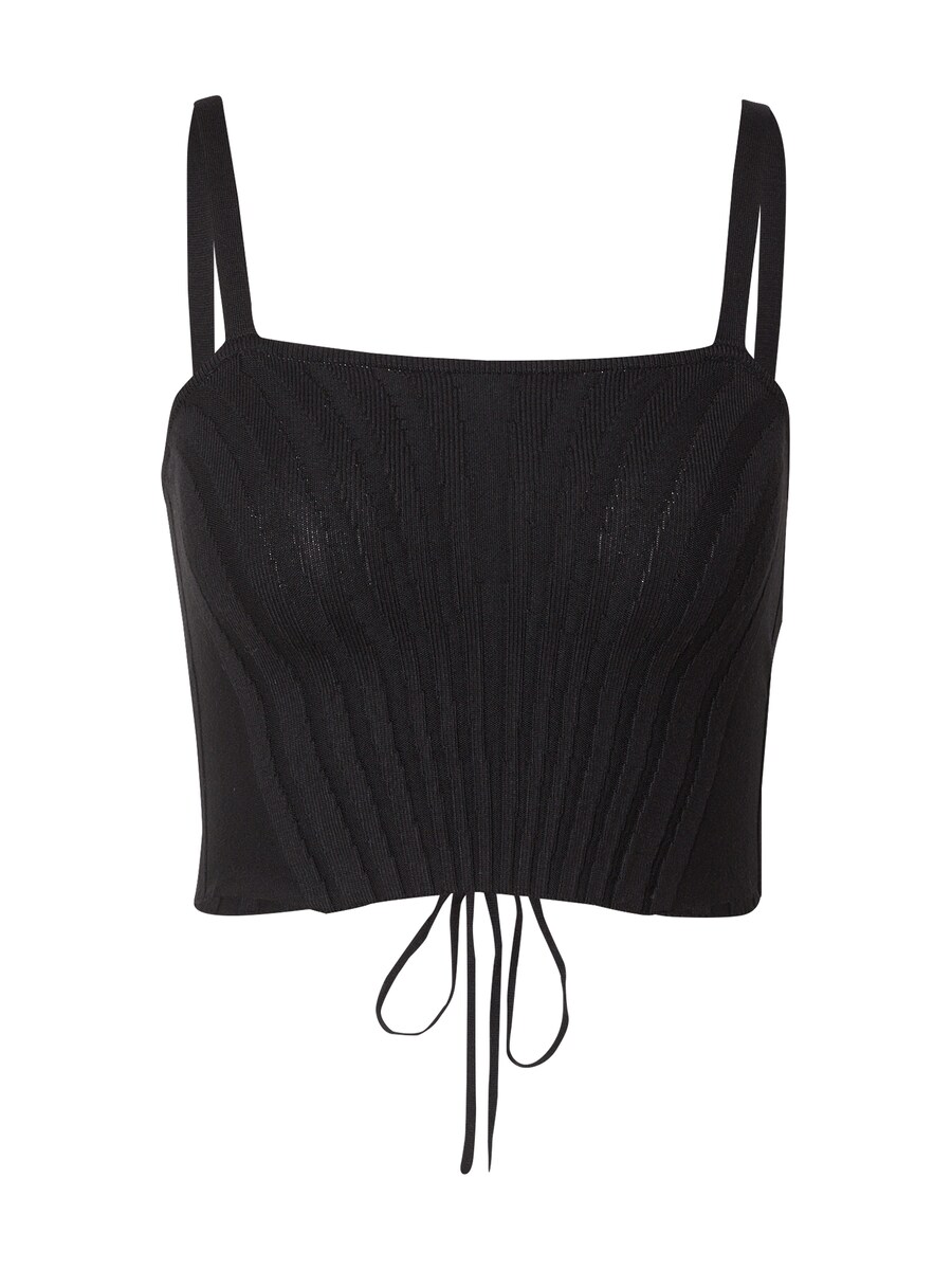 

Вязаный топ BDG Urban Outfitters, черный