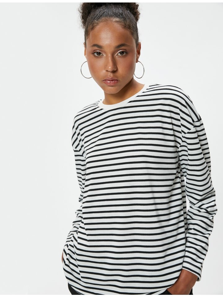 

Футболка KOTON T shirt, цвет weiß gestreift