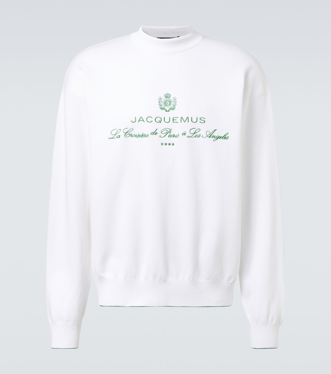 

Толстовка с вышитым логотипом Venice Jacquemus, Hotel Address White