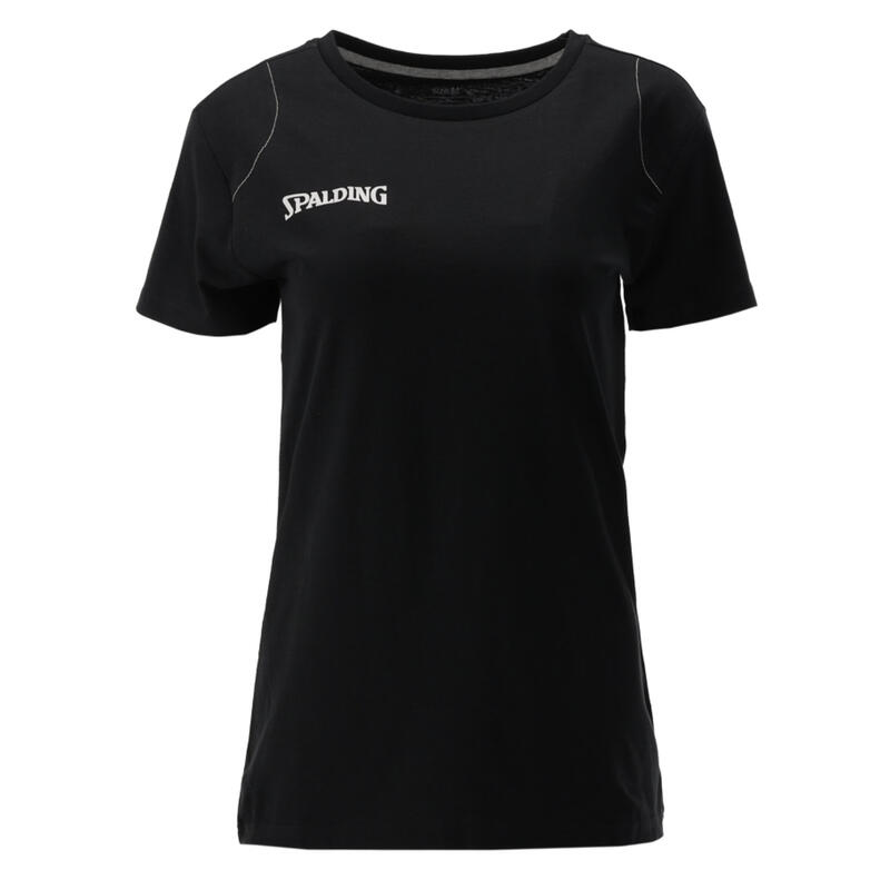 

Женская футболка Basketball Essential Tee ЧЕРНАЯ SPALDING, цвет schwarz