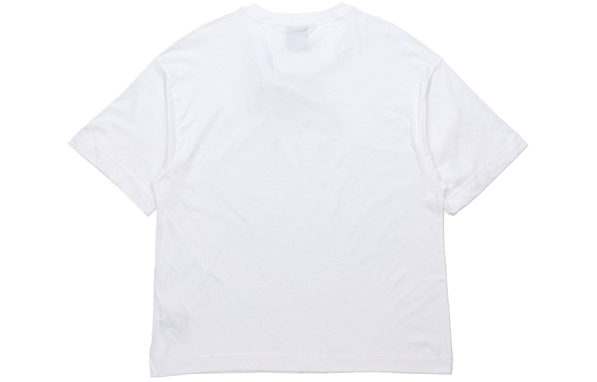 Футболка (WMNS) Nike Air Alphabet Logo Printing Sports Round Neck Pullover Short Sleeve White T-Shirt — фото 2