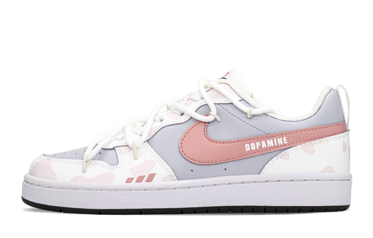 

Кроссовки Nike Court Borough Skateboarding Shoes Women's Low-top Blue/pink, голубой, Синий, Кроссовки Nike Court Borough Skateboarding Shoes Women's Low-top Blue/pink, голубой