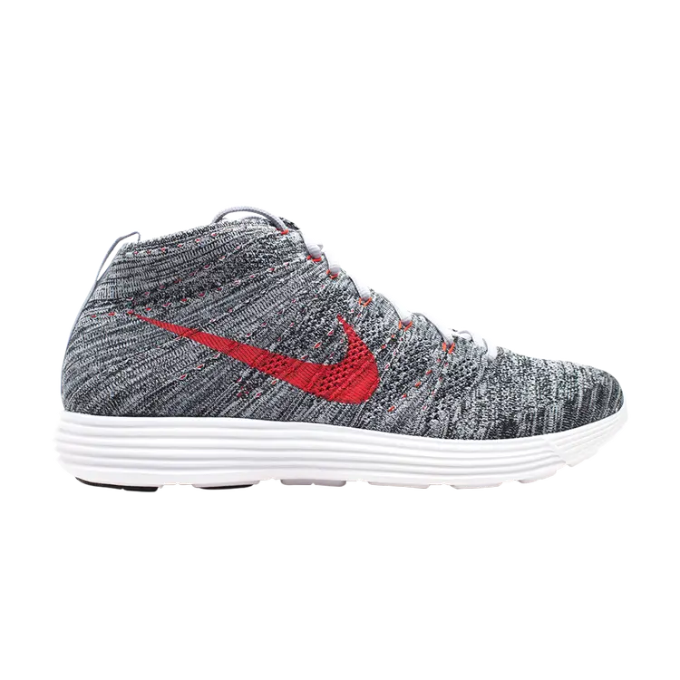 

Кроссовки Nike Lunar Flyknit Chukka 'Wolf Grey', серый