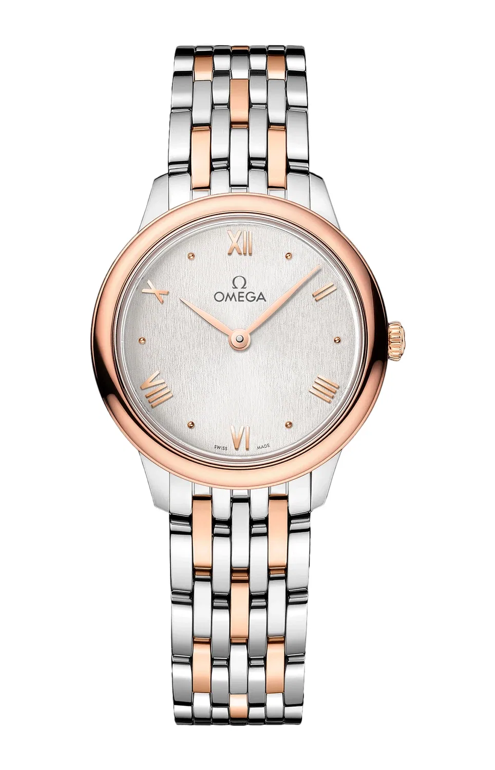 ДЕ ВИЛЬ ПРЕСТИЖ КВАРЦ 27,5 ММ - 434.20.28.60.02.001 OMEGA, черный