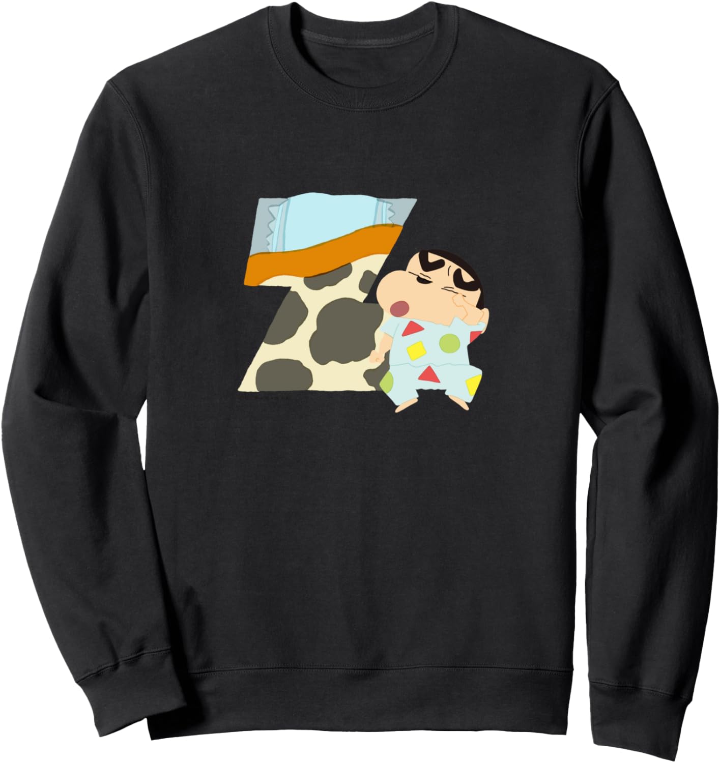 

Крейон Шин-чан: Веселье! Учимся от А до Я. Толстовка Z Crayon Shinchan, черный