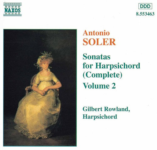 

CD диск Soler / Rowland: Sonatas for Harpsichord 2