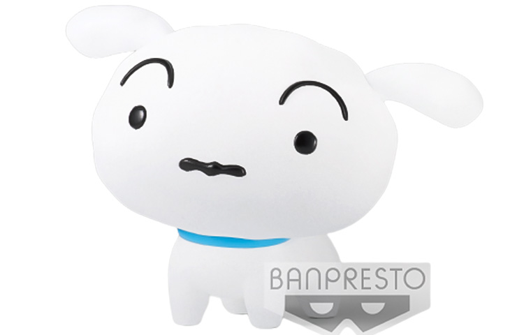 

Shiro Glass Factory Fluffy Puffy Crayon в стиле Shin Chan с бонусными подарками BANPRESTO, shiro