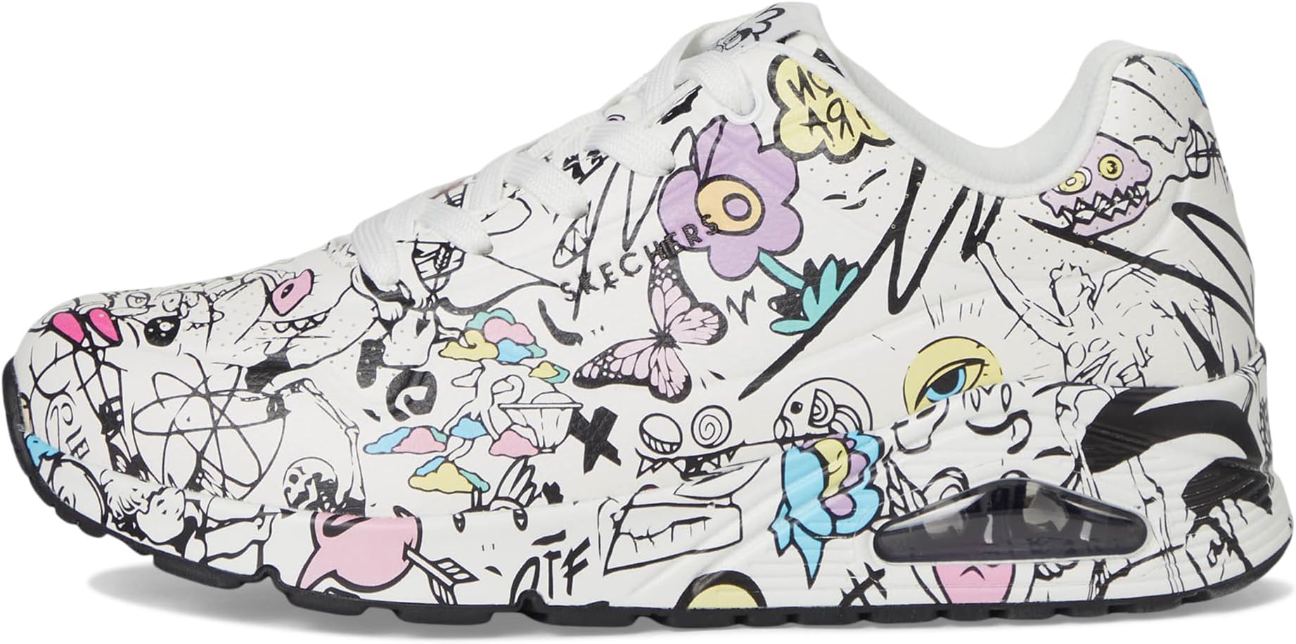 Кроссовки SKECHERS Uno - Process Sketch, цвет Multicolor — фото 4