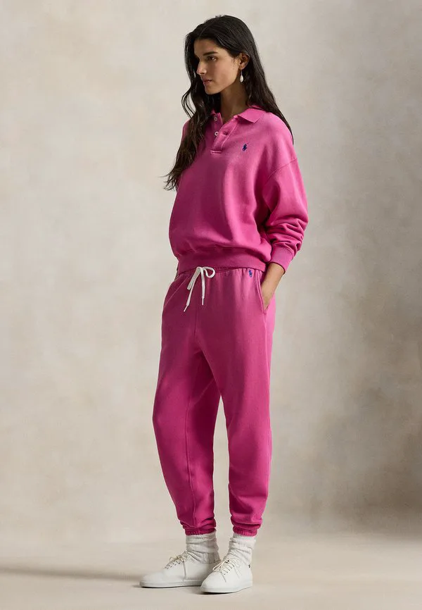 Толстовка с воротником-стойкой Polo Ralph Lauren, Accent Pink — фото 2