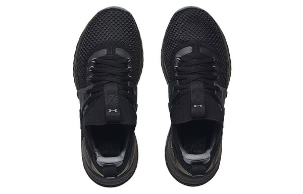 Кроссовки project rock 4 'black pitch grey' Under Armour, серый — фото 4