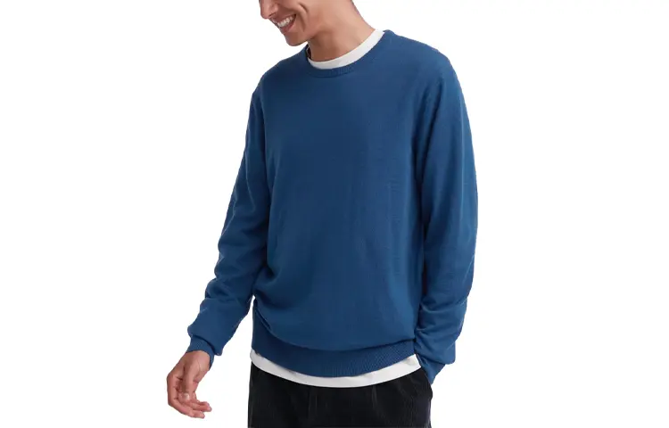

UNIQLO Свитер унисекс, цвет Blue