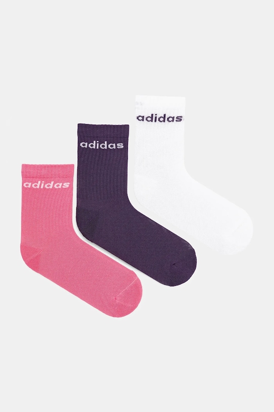 

Детские носки 3 пары Adidas Performance, розовый