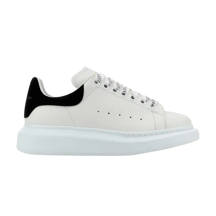 Кроссовки Alexander McQueen Wmns Oversized Sneaker White Black2024, белый